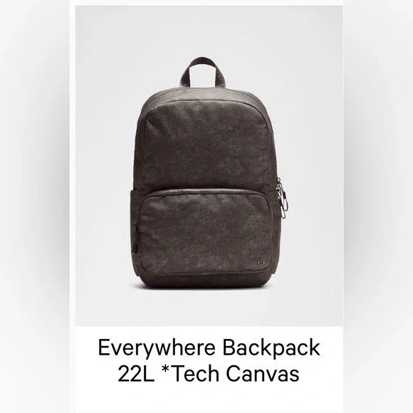 lululemon athletica | Bags | Lululemon Athletica Dark Gray  display picture 1